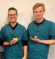 Vétérinaires Timon Feys et Jonas Leus